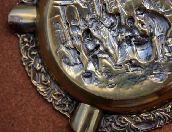 Круглая пепельница на 5 сигар. Голландия