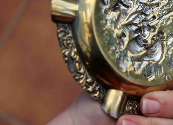 Круглая пепельница на 5 сигар. Голландия