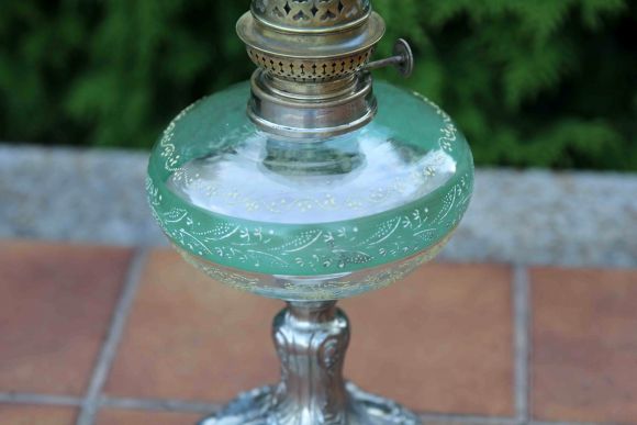 Старинная керосиновая лампа «Kosmos – Brenner», Франция, нач. 20 в.