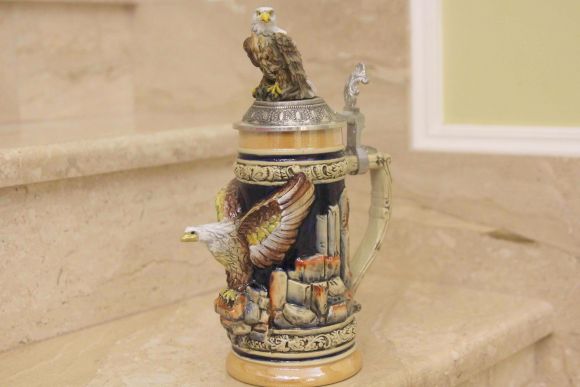 Коллекционная пивная кружка. Европа. Начало 20 века