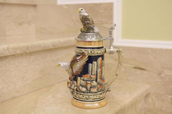 Коллекционная пивная кружка. Европа. Начало 20 века