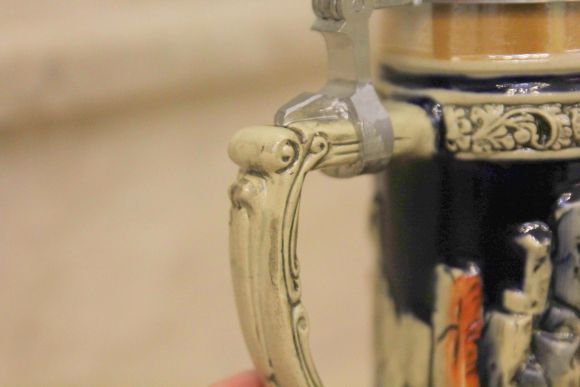 Коллекционная пивная кружка. Европа. Начало 20 века