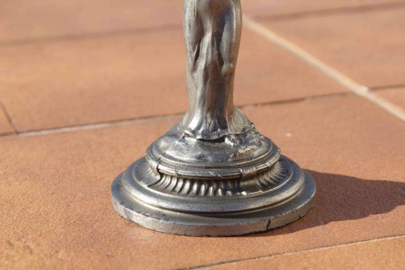 Невероятной красоты керосиновая лампа. Европа. Начало 20 в