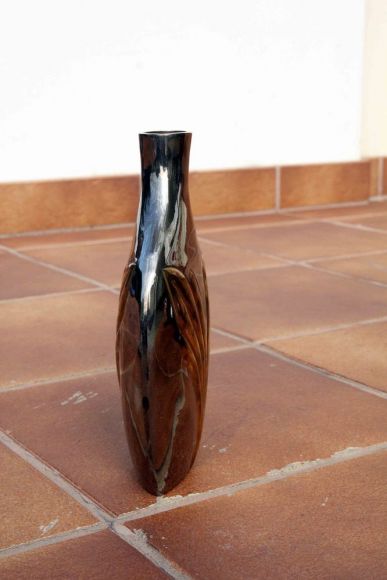 Шикарная ваза в стиле арт деко РЕДКОСТЬ. Латунь, серебрение