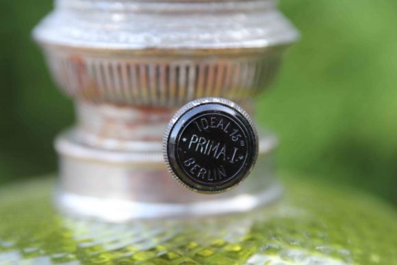 Старинная, редкой красоты керосиновая лампа.  "IDEAL 15. PRIMA I. BERLIN" 