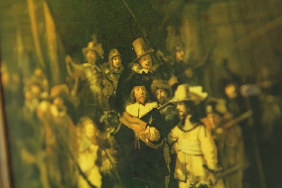 Старинная картина Рембрант. Конец 19 вв