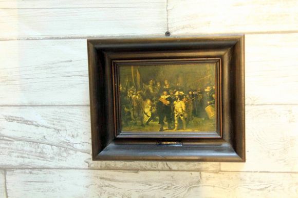 Старинная картина Рембрант. Конец 19 вв