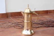 Изящный латунный Кофейник в идеальном состоянии