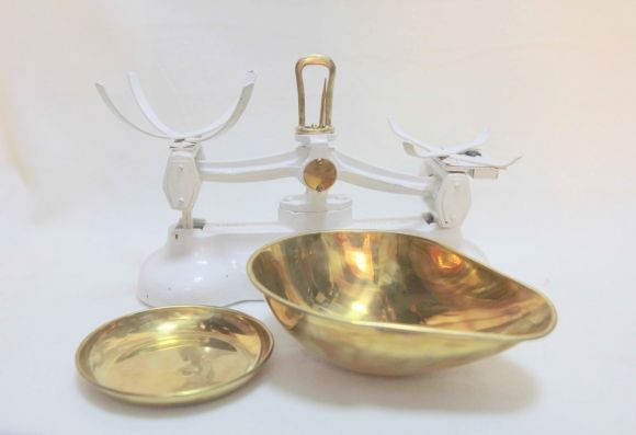 Чугунные английские Весы В прекрасном состоянии. Начало 20 век. Европа