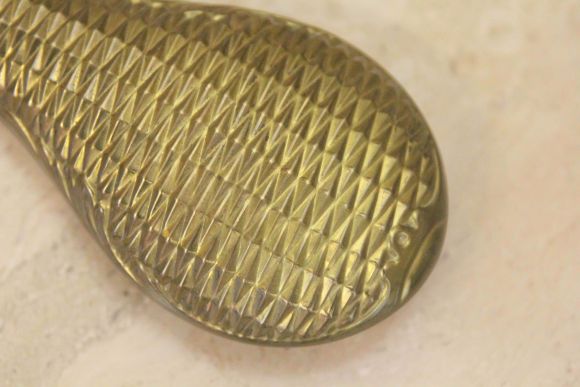 Винтажная охотничья пороховница из латуни