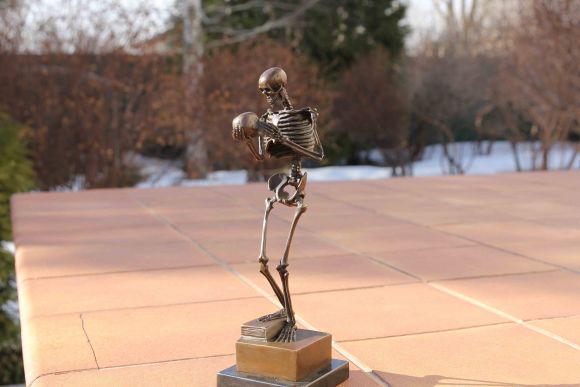 Пособие по анатомии из бронзы. Европа. Начало 20 века