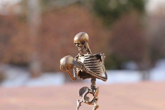 Пособие по анатомии из бронзы. Европа. Начало 20 века