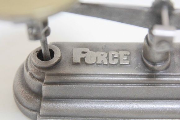 Старинные чугунные весы рассчитанные на 500 г. Англия начало 20 век. Force