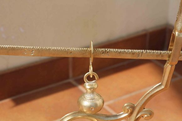 Очень необычные антикварные весы. Европа. Начало 20 века