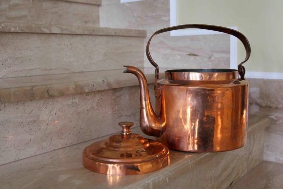 Огромный медный чайник весом 3 кг! Состояние супер