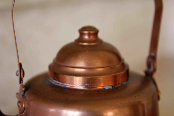 Финский чайник из меди. Объем 1 литр. Фирма TURKU POTHBERCOY