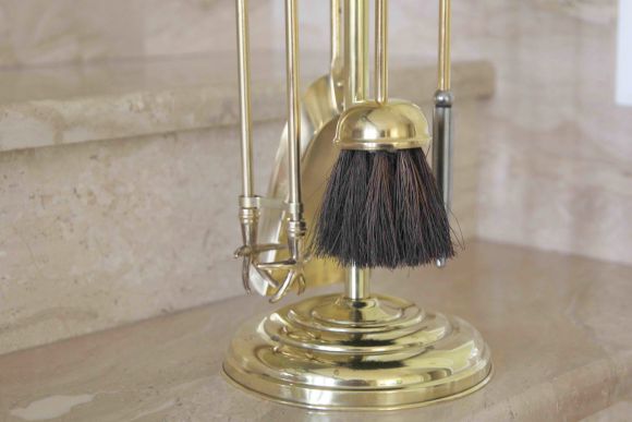 Антикварный набор для камина. Европа. Начало 20 века