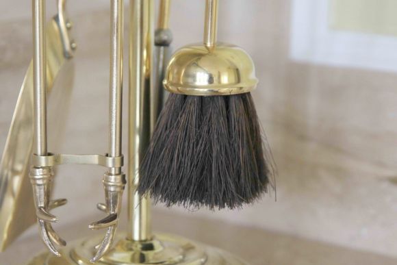 Антикварный набор для камина. Европа. Начало 20 века