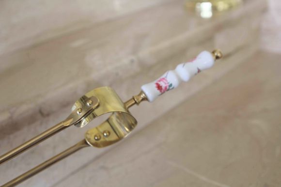 Антикварный набор для камина. Европа. Начало 20 века