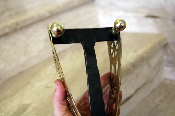 Латунная подставка под утюг. Состояние супер. Европа. Начало 20 века