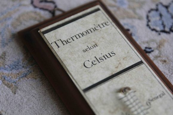 Ретро старинный настенный термометр. Франция. Начало 20 века