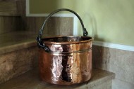 Старинное большое медное ведро Старинное большое медное ведро