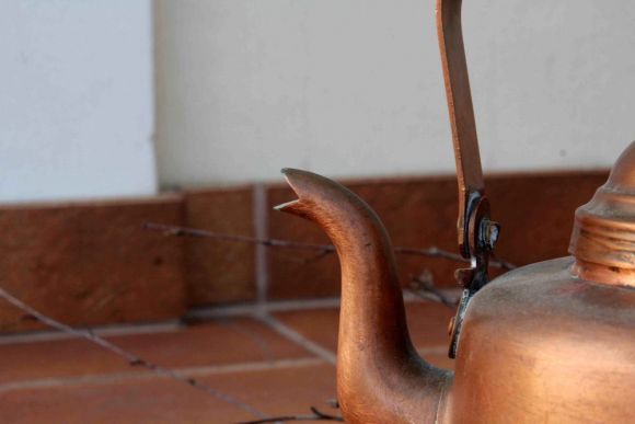 Чайник винтажный медный. Европа. Финляндия. Botbergoy