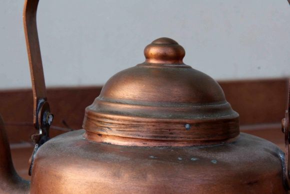 Чайник винтажный медный. Европа. Финляндия. Botbergoy