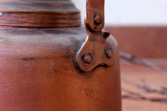 Чайник винтажный медный. Европа. Финляндия. Botbergoy