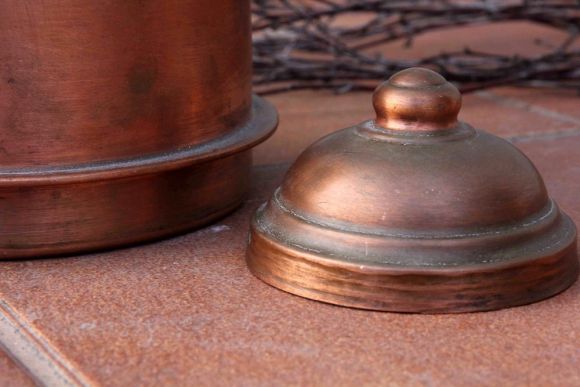 Чайник винтажный медный. Европа. Финляндия. Botbergoy