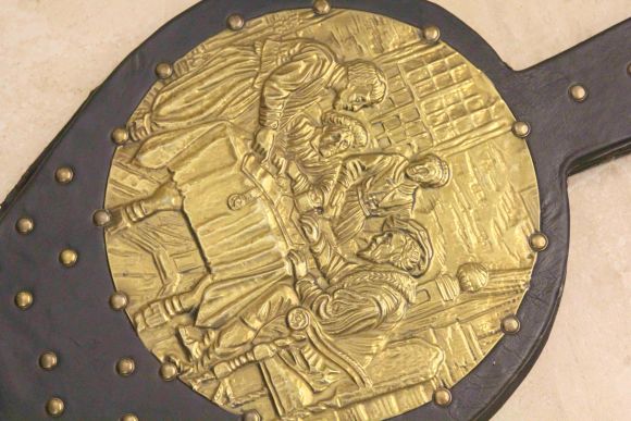 Настоящие старинные меха - для розжига огня в камине