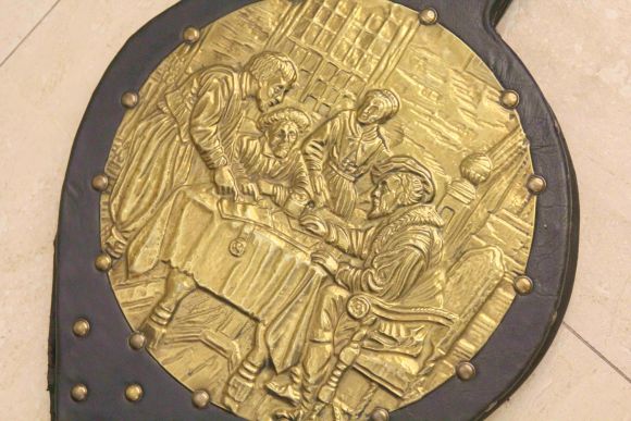 Настоящие старинные меха - для розжига огня в камине