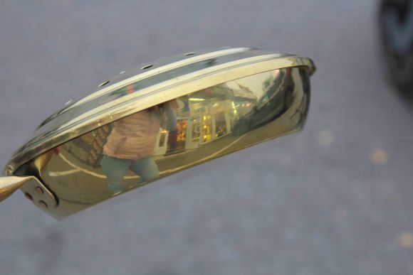 Грелка медная старинная 