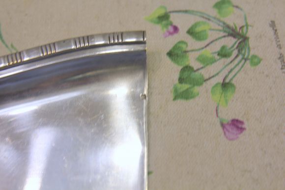 Антикварный набор для  уборки крошек со стола