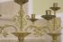 Старинные канделябры на три свечи