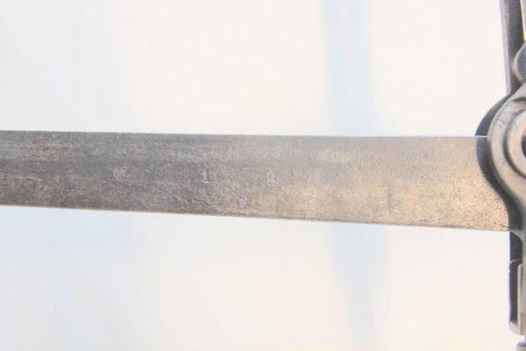 Латунные весы на цепях и чугунном основании. Конец 19 века