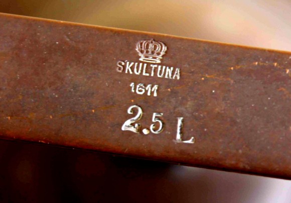 Шведский медный чайник Skultuna 1611. 2,5 L