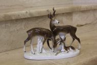 Антикварная статуэтка Олени. Германия. 1950 г