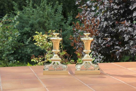 Старинные таганы для камина. Европа. Конец 19 века