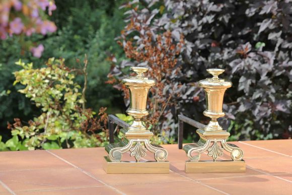 Старинные таганы для камина. Европа. Конец 19 века