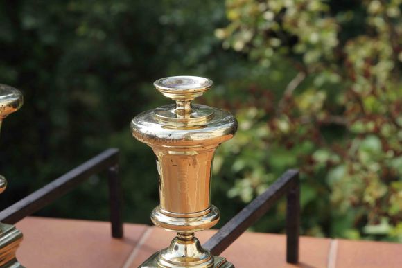 Старинные таганы для камина. Европа. Конец 19 века