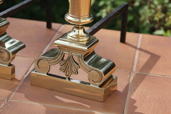 Старинные таганы для камина. Европа. Конец 19 века