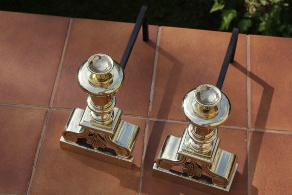 Старинные таганы для камина. Европа. Конец 19 века