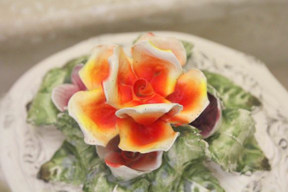 Винтажная супница из фарфора