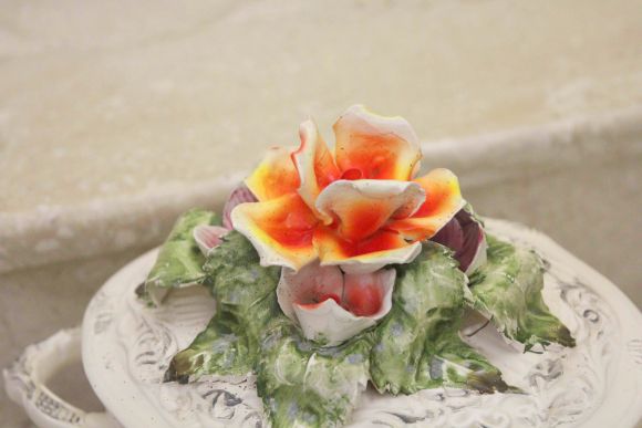 Винтажная супница из фарфора