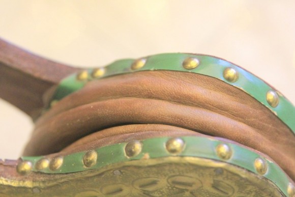 Древняя воздуходувка меха для камина. Европа. Конец 19 века