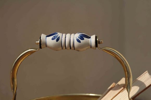 Ведро для щепок - зольник. Полированный. Идеальное состояние