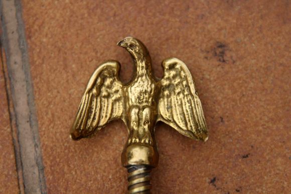Латунный винтажный штопор с орлом