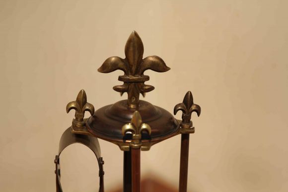 Каминный медный набор в патине