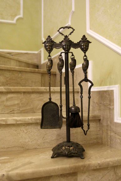 Антикварный набор для камина.Европа.Начало 20 века